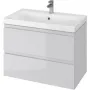 Тумба з умивальником CERSANIT MODUO UN509-053, B15 80, сірий