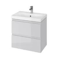 Тумба з умивальником CERSANIT MODUO UN509-043, B05 SLIM 60, сірий