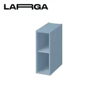 Шафка під столешню відкрита CERSANIT LARGA S932-080, 20, блакитний