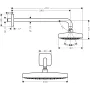 Верхній душ з кронштейном HANSGROHE RAINDANCE SELECT 26609000