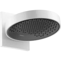Верхній душ з настінним кронштейном HANSGROHE RAINFINITY 26227700, білий