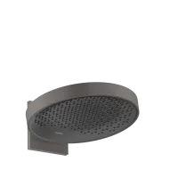 Верхній душ з настінним кронштейном HANSGROHE RAINFINITY 26230340, чорний матовий хром
