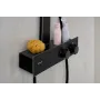 Душова система з термостатом HANSGROHE RAINFINITY 28742670, чорний матовий