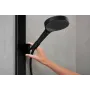 Душова система з термостатом HANSGROHE RAINFINITY 28742670, чорний матовий