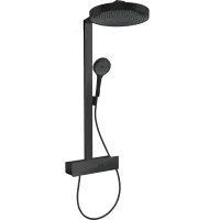 Душова система з термостатом HANSGROHE RAINFINITY 26853670, чорний матовий