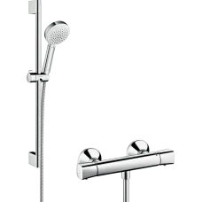 Душовий набір HANSGROHE CROMETTA 27030400, хром з білим
