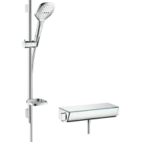 Душовий набір HANSGROHE ECOSTAT SELECT/RAINDANCE SELECT 27038400, хром з білим