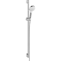 Душовий набір HANSGROHE CROMETTA 26539400, хром з білим
