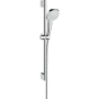 Душовий набір HANSGROHE CROMA SELECT 26585400, хром з білим