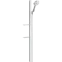 Душовий набір із душовою штангою та мильницею HANSGROHE RAINDANCE SELECT 27646400, хром з білим