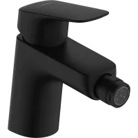 Змішувач для біде з донним клапаном HANSGROHE LOGIS 71204670, чорний матовий