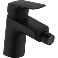 Змішувач для біде з донним клапаном HANSGROHE LOGIS 71204670, чорний матовий