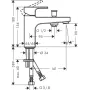 Змішувач для ванни та душу HANSGROHE VERNIS SHAPE 71463000