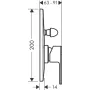 Змішувач прихованого монтажу HANSGROHE VERNIS SHAPE 71458000