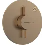 Змішувач для душу прихованого монтажу HANSGROHE DUOTURN S 75618140, бронза сатин