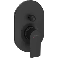 Змішувач для душу прихованого монтажу HANSGROHE REBRIS E 72459670, чорний матовий