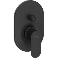 Змішувач для душу прихованого монтажу HANSGROHE REBRIS S 72449670, чорний матовий