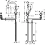 Змішувач для кухонної мийки HANSGROHE METRIS SELECT M71 73805000