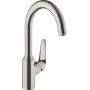 Змішувач для кухонної мийки HANSGROHE FOCUS M42 71802800, нержавіюча сталь