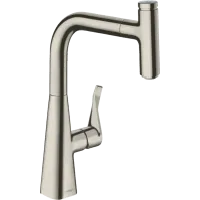 Змішувач для кухонної мийки HANSGROHE METRIS SELECT 14857800, нержавіюча сталь