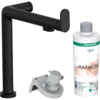 Змішувач для кухонної мийки HANSGROHE AQITTURA M91 76802670, чорний матовий