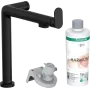Змішувач для кухонної мийки HANSGROHE AQITTURA M91 76802670, чорний матовий