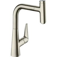 Змішувач для кухонної мийки HANSGROHE TALIS SELECT M51 73852800, нержавіюча сталь
