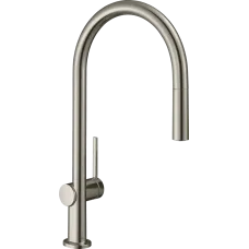 Змішувач для кухонної мийки з висувним душем HANSGROHE TALIS M54 72802800, нержавіюча сталь