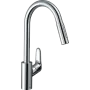 Змішувач для кухонної мийки з висувним душем HANSGROHE FOCUS M41 31833000