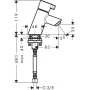 Змішувач для раковини HANSGROHE TALIS S 13132000