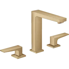 Змішувач для раковини HANSGROHE METROPOL 32515140, бронза сатин