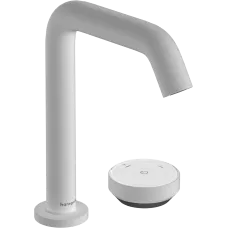 Змішувач для раковини з донним клапаном HANSGROHE TECTURIS S 73353700, білий матовий