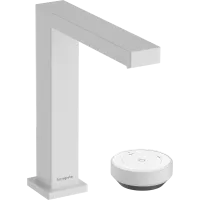 Змішувач для раковини з донним клапаном HANSGROHE TECTURIS E 73053700, білий матовий