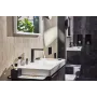 Змішувач для раковини з донним клапаном HANSGROHE TECTURIS E 73053700, білий матовий