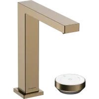 Змішувач для раковини з донним клапаном HANSGROHE TECTURIS E 73053140, бронза сатин