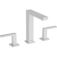 Змішувач для раковини з донним клапаном HANSGROHE TECTURIS E 73030700, білий матовий