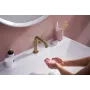 Змішувач для раковини з донним клапаном HANSGROHE TECTURIS S 73320140, бронза сатин