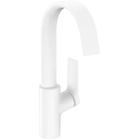 Змішувач для раковини з донним клапаном HANSGROHE VIVENIS 75030700, білий матовий