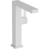 Змішувач для раковини з донним клапаном HANSGROHE TECTURIS E 73060700, білий матовий