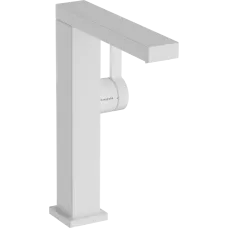 Змішувач для раковини з донним клапаном HANSGROHE TECTURIS E 73060700, білий матовий
