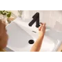 Змішувач для раковини з донним клапаном HANSGROHE REBRIS S 72588670, чорний матовий