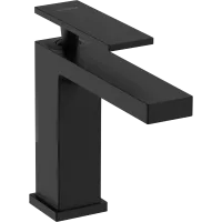 Змішувач для раковини з донним клапаном HANSGROHE TECTURIS E 73014670, чорний матовий