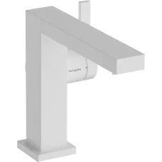 Змішувач для раковини з донним клапаном HANSGROHE TECTURIS E 73023700, білий матовий