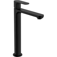 Змішувач для раковини з донним клапаном HANSGROHE REBRIS S 72590670, чорний матовий