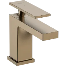 Змішувач для раковини з донним клапаном HANSGROHE TECTURIS E 73002140, бронза