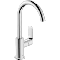 Змішувач для раковини з донним клапаном і поворотним виливом HANSGROHE REBRIS S 72536000