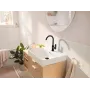 Змішувач для раковини з донним клапаном і поворотним виливом HANSGROHE REBRIS S 72536670, чорний матовий
