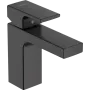 Змішувач для раковини зі зливним гарнітуром HANSGROHE VERNIS SHAPE 71594670, чорний матовий