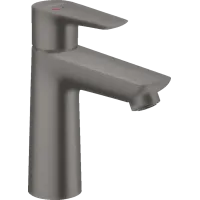 Змішувач для раковини зі зливним гарнітуром HANSGROHE TALIS E 71713340, чорний матовий хром