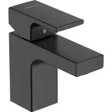 Змішувач для раковини зі зливним гарнітуром HANSGROHE VERNIS SHAPE 71593670, чорний матовий